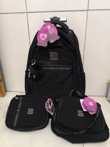 kit mochila RB original - Novo