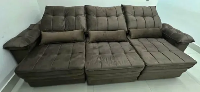 Sofá Retrátil E Reclinável DIRETO DO FABRICANTE 