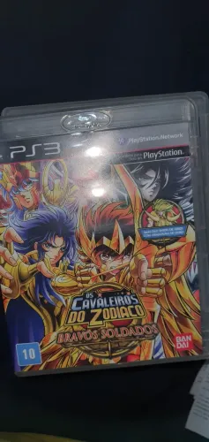 Jogo Cavaleiros do Zodíaco - Bravos Soldados (PS3)