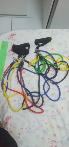 Kit elastico para treino 