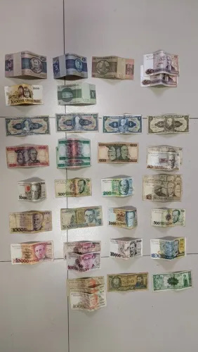 Coleção de notas antigas (lote)