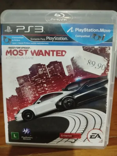 Jogo ps3 original Most Wanted need for speed