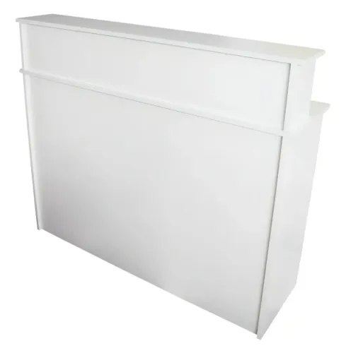 Balcão de Atendimento Profissional 120cm - MDF Branco