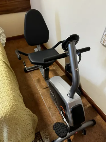 Bicicleta Ergométrica Magnética Horizontal Gallant Elite Preto