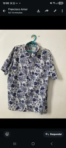 Blusa Cavallera XG e outras peças