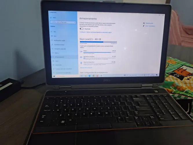 Notebook Dell E6520 Intel i5