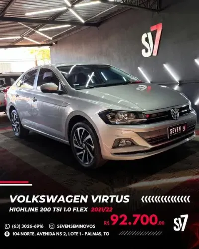 Volkswagen Virtus Highline 200 TSI 1.0 Flex 12V AUT 2022