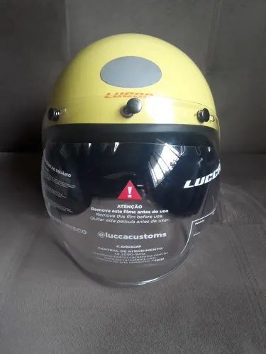 Capacete aberto custom