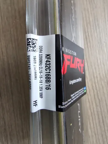 Memória RAM DDR4 16GB FURY KINGSTON