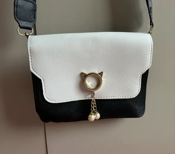Bolsa Detalhe de Gatinho