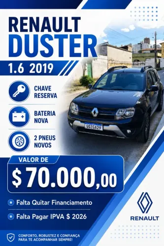 Renault Duster Dynamique 1.6 Hi-flex 16V Mec. 2020