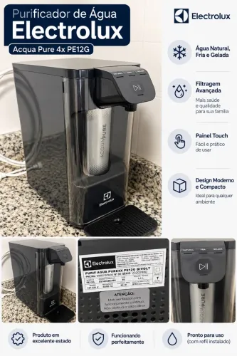 Purificador de Água Electrolux Acqua Pure 4X PE12G - Bivolt