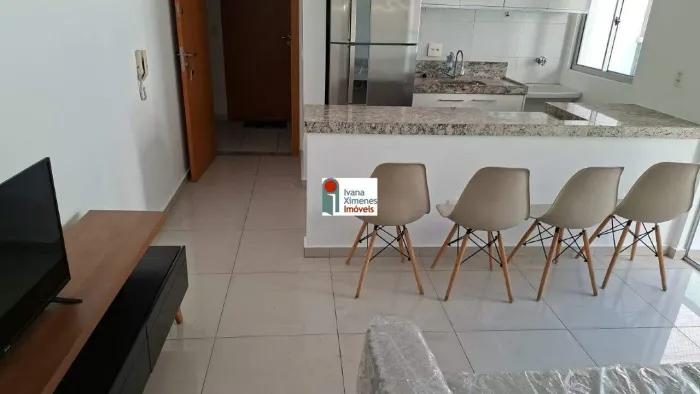 Apartamento mobiliado para aluguel 1 quarto 1 vaga Centro de BH