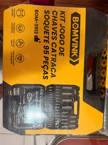 Kit jogo chave catraca 95 peças
