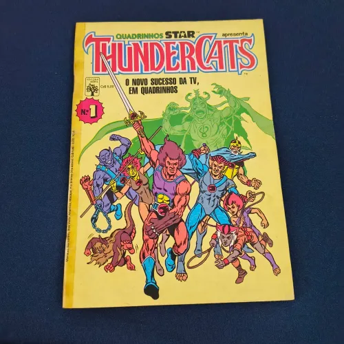 Thundercats nº 1 - Editora Abril 1986 - (Edição de Colecionador) - Quadrinhos Star