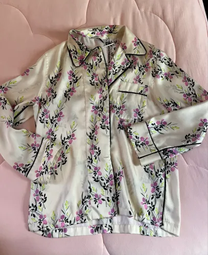 Camisa da Zara acetinada 