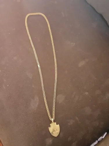 Vendo cordão de prata banhado 