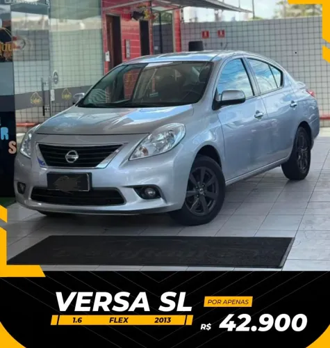 Nissan Versa SL 1.6 16V Flex Fuel 4P Mec. 2013