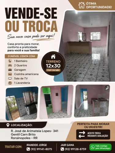 Casa em Rorainopolis 