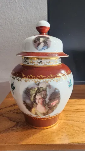 Vaso de porcelana antiguidade