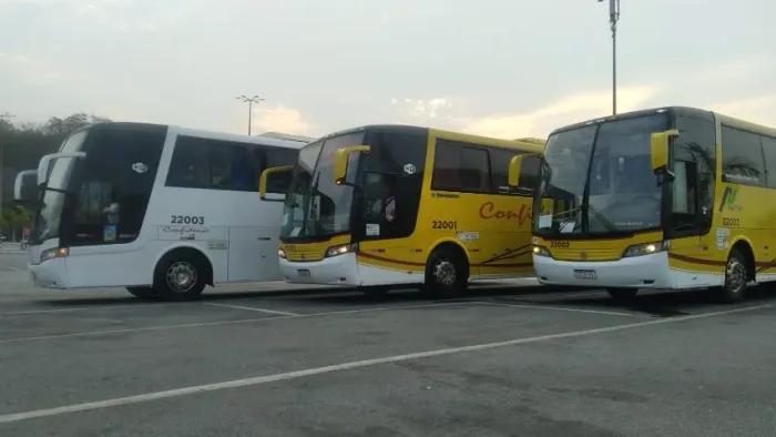 troco 2 busscar 2008 por onibus padrao turismo mais novo