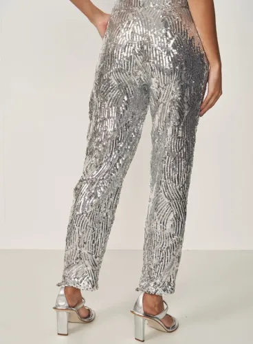 Calça Paetê colcci 60% OFF