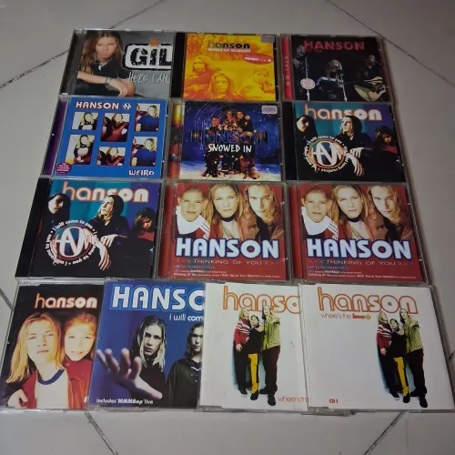 CD Hanson Lote 13 discos Original 