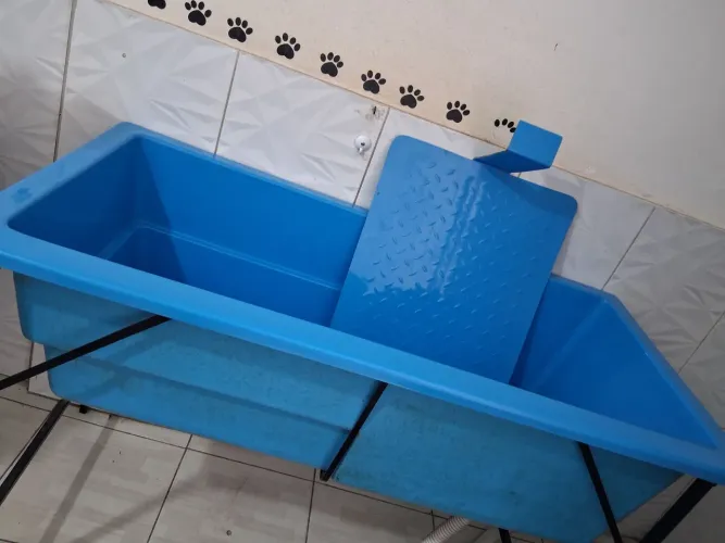 Banheira grande para banho e tosa