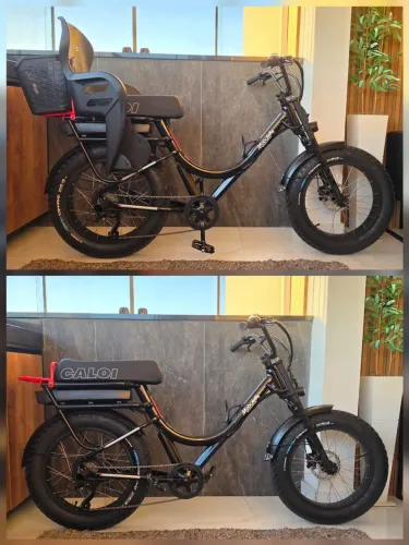Caloi Mobylette Elétrica - Bike Elétrica (Mobilete)