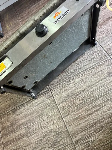 Chapa de hambúrguer profissional