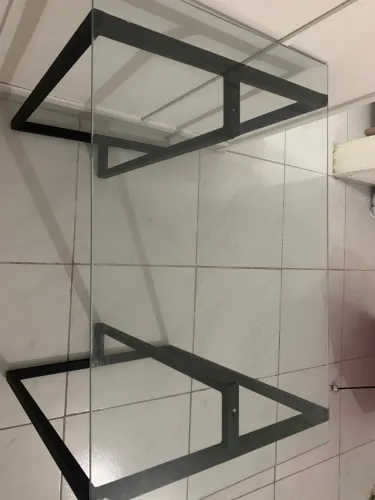 Tampo de Mesa de Vidro - Ótimo Estado