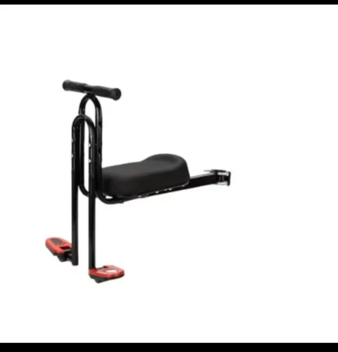 Assento de bicicleta infantil-estrutura el aço +corrimão de silicone compatível com 99%