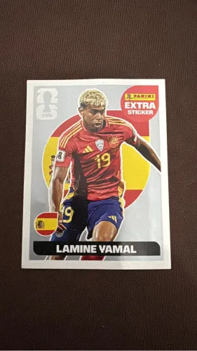 Figurinha Legend Yamal Prata Copa 2026