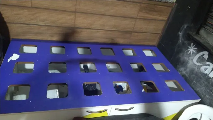 Bancada de açaí