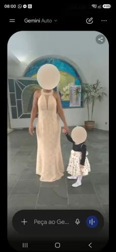 Vestido de Festa Elegante 