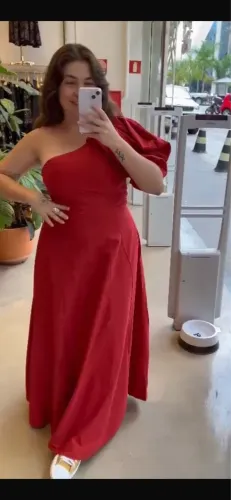 Vestido farm vermelho 