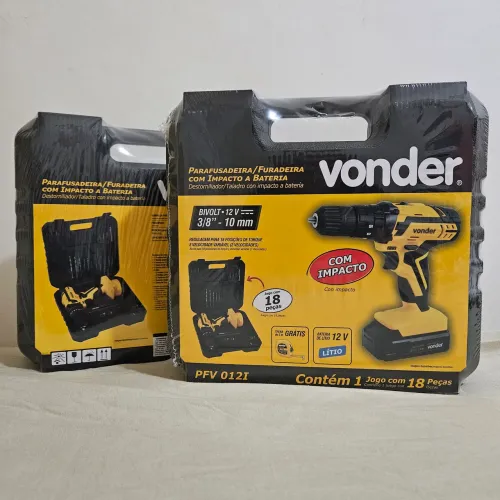 Parafusadeira Vonder Pfv012i com Impacto