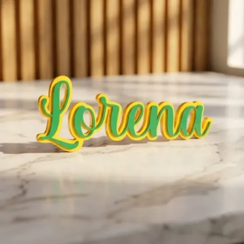 Kit com 15 Unidades de aplique Personalizado Com Nome 5cm E 10cm Para Lembrancinha Tubete