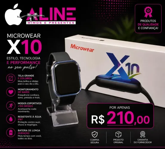 SMARTWATCH MICROWEAR X10