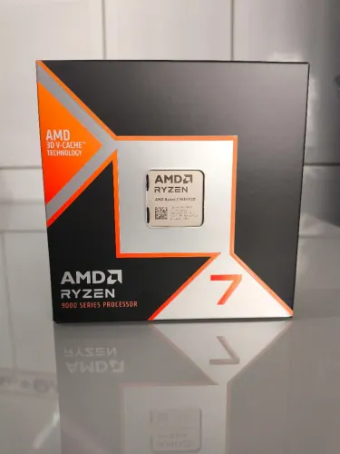 Processador AMD Ryzen 7 9850X3D 8 Core 16 Threads 5.6Ghz Cache 104MB AM5 [Lacrado]