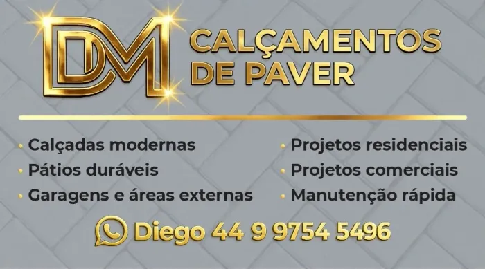 Dm calçamentos de paver