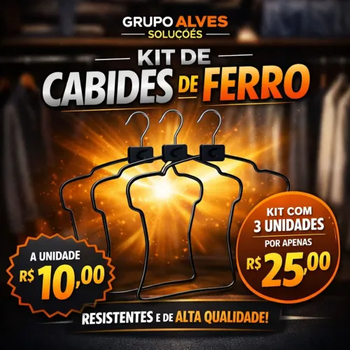 CABIDE OU MOSTRADORES CORPO INTEIRO 