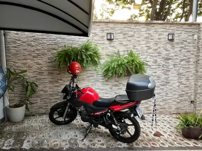 Yamaha Factor ED 150 2023/2023 Flex Vermelha ? Apenas 9.800 km