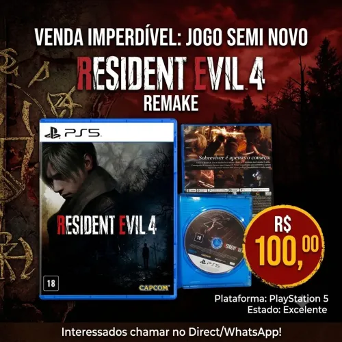 Resident Evil 4 Ps5