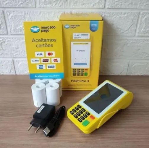 Máquina de Cartão. Nova lacrada