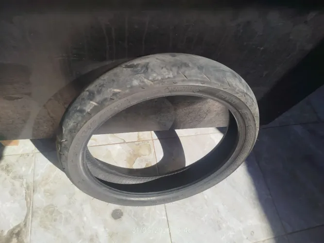 Pneu dianteiro meia vida CB Twister 250