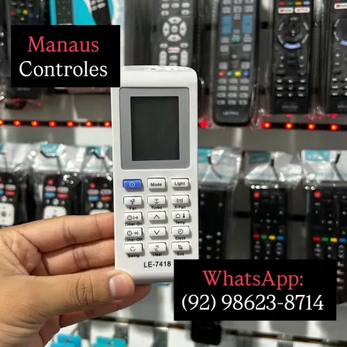 Controle de Ar condicionado Split Electrolux Eco turbo - Fazemos Entregas 
