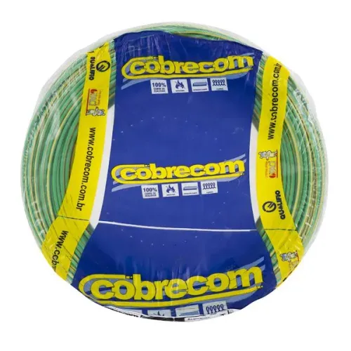 Rolo de fio cobrecom 100m. 2,5mm
