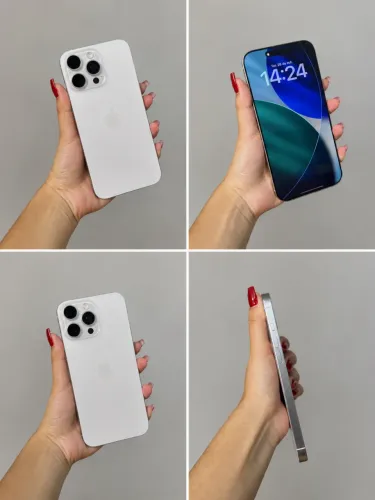 iPhone 16 Pro 256GB Branco | 95% Bateria | Impecável | Sem Marcas | Garantia