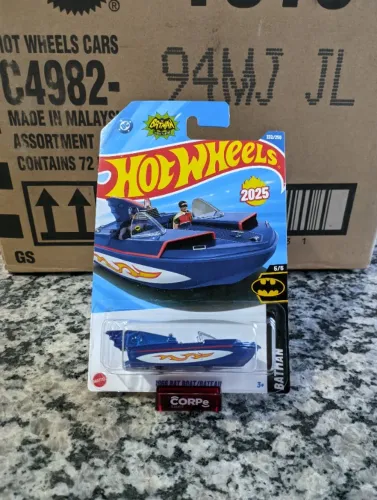 Bat Boat Hot Wheels - Barco do Batman